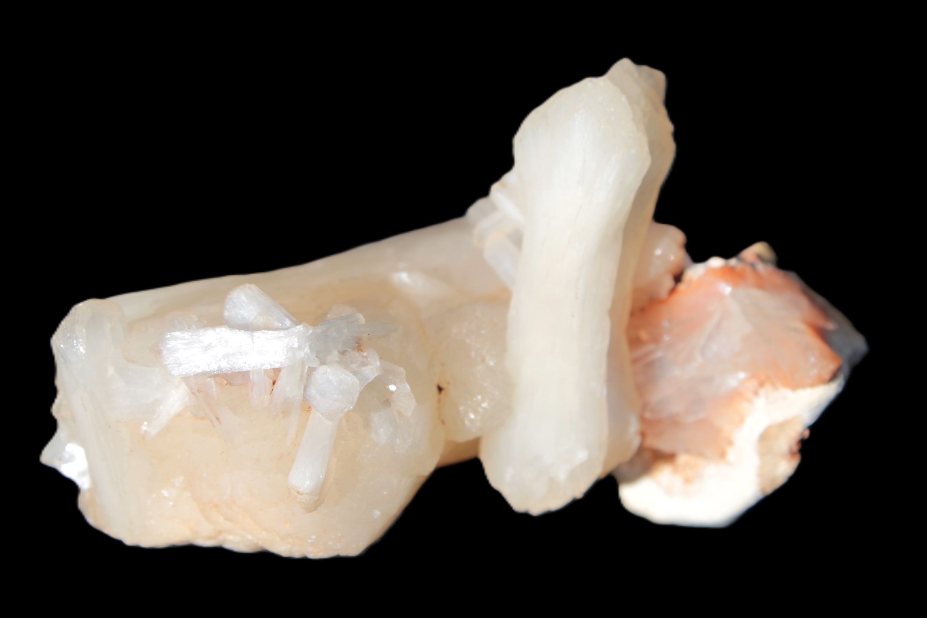 Apophyllite and Calcite Zeolite 77g Rocks and Things