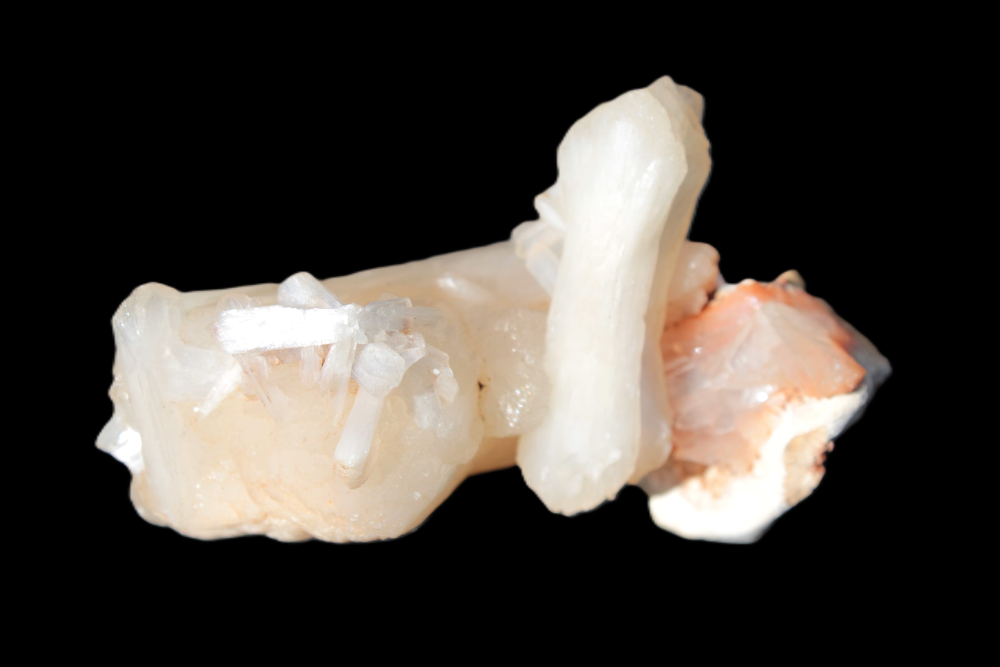 Apophyllite and Calcite Zeolite 77g Rocks and Things