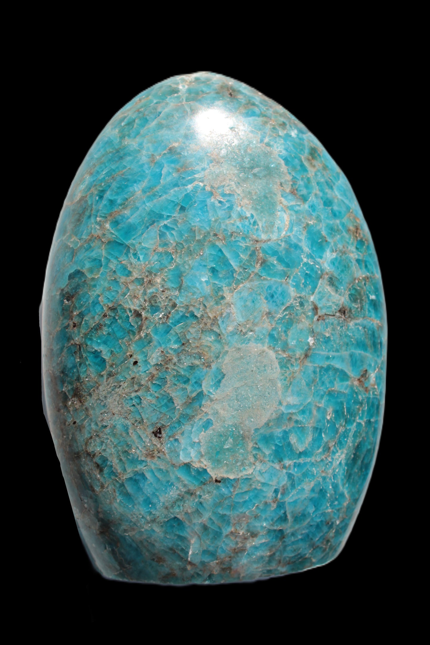 Blue Apatite polished freeform 660g Rocks and Things