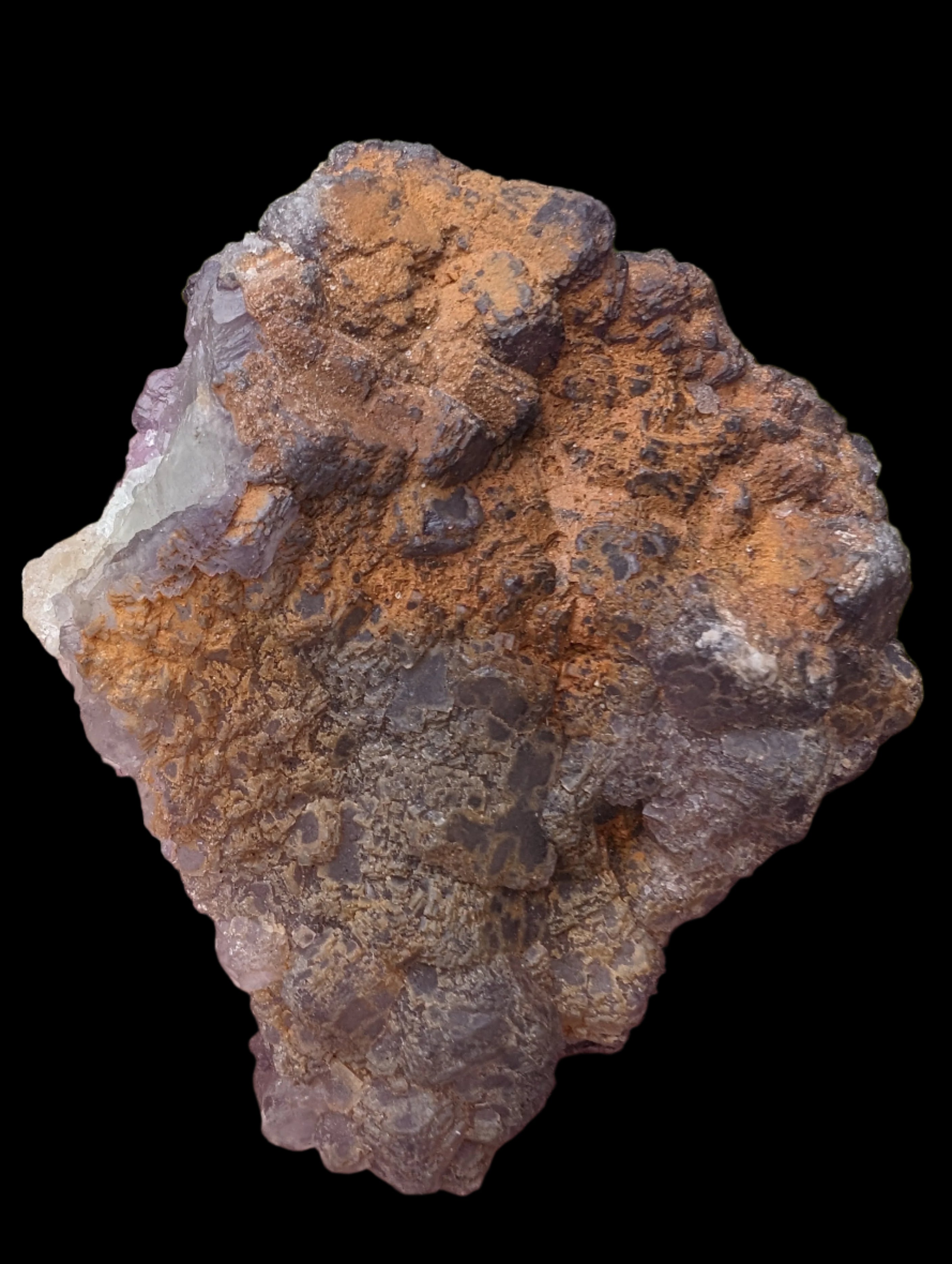 Violet Fluorite cluster 233g - Rocks and Things Store