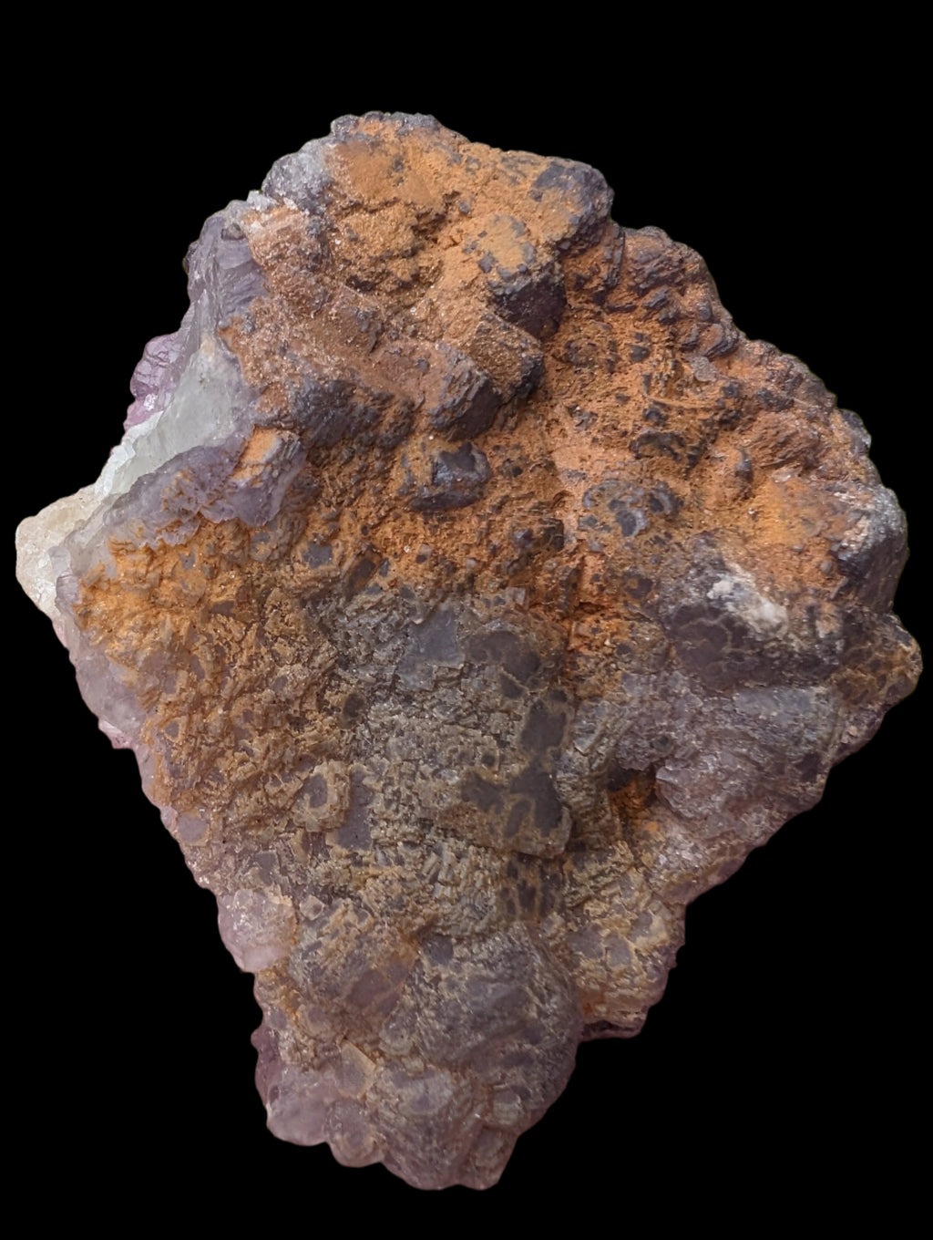Violet Fluorite cluster 233g - Rocks and Things Store