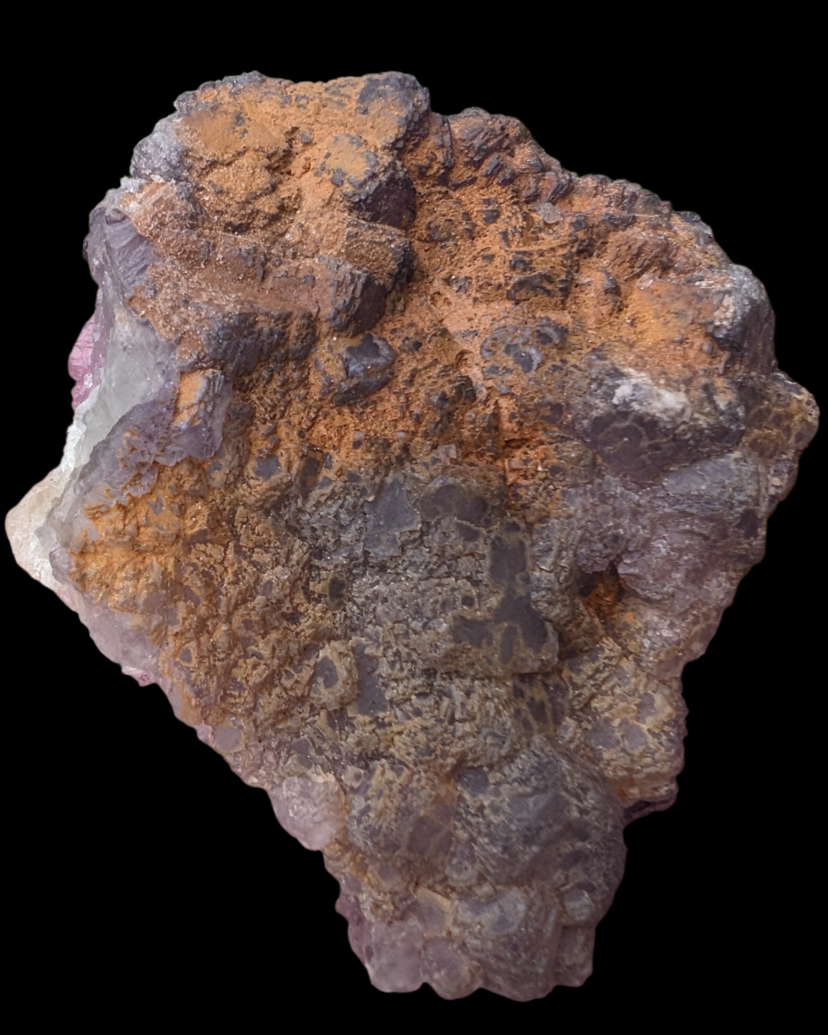 Violet Fluorite cluster 233g - Rocks and Things Store