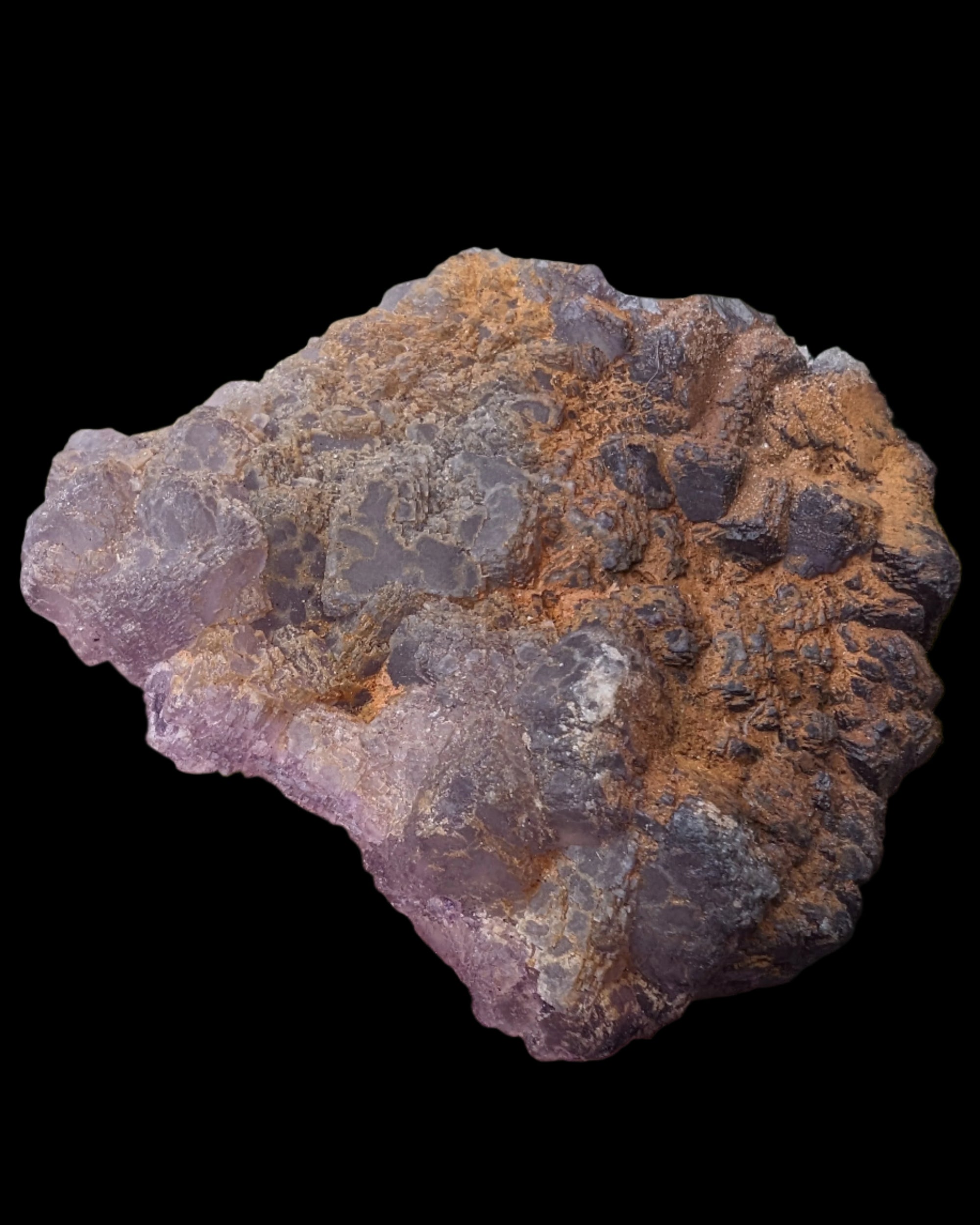 Violet Fluorite cluster 233g - Rocks and Things Store