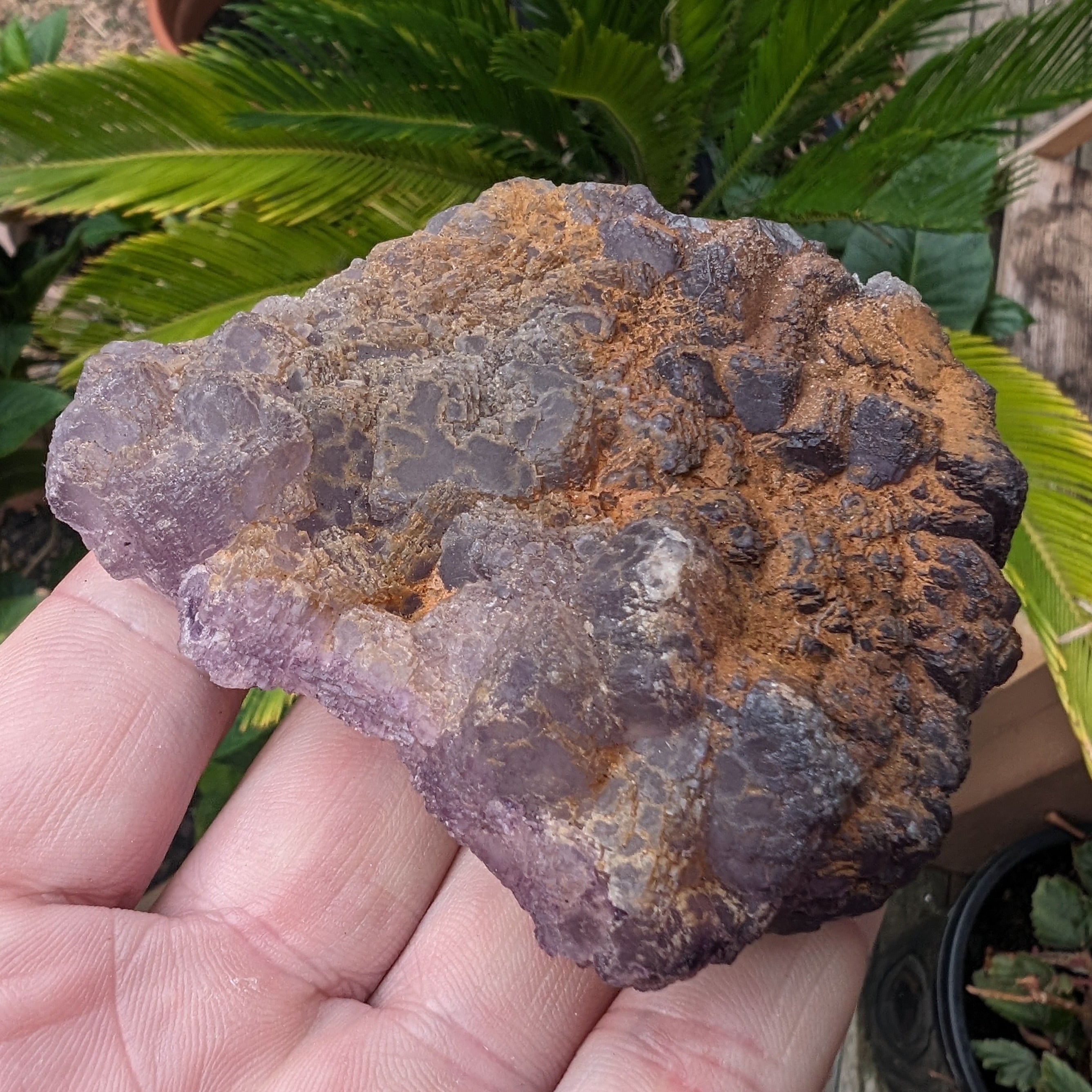 Violet Fluorite cluster 233g Rocks and Things