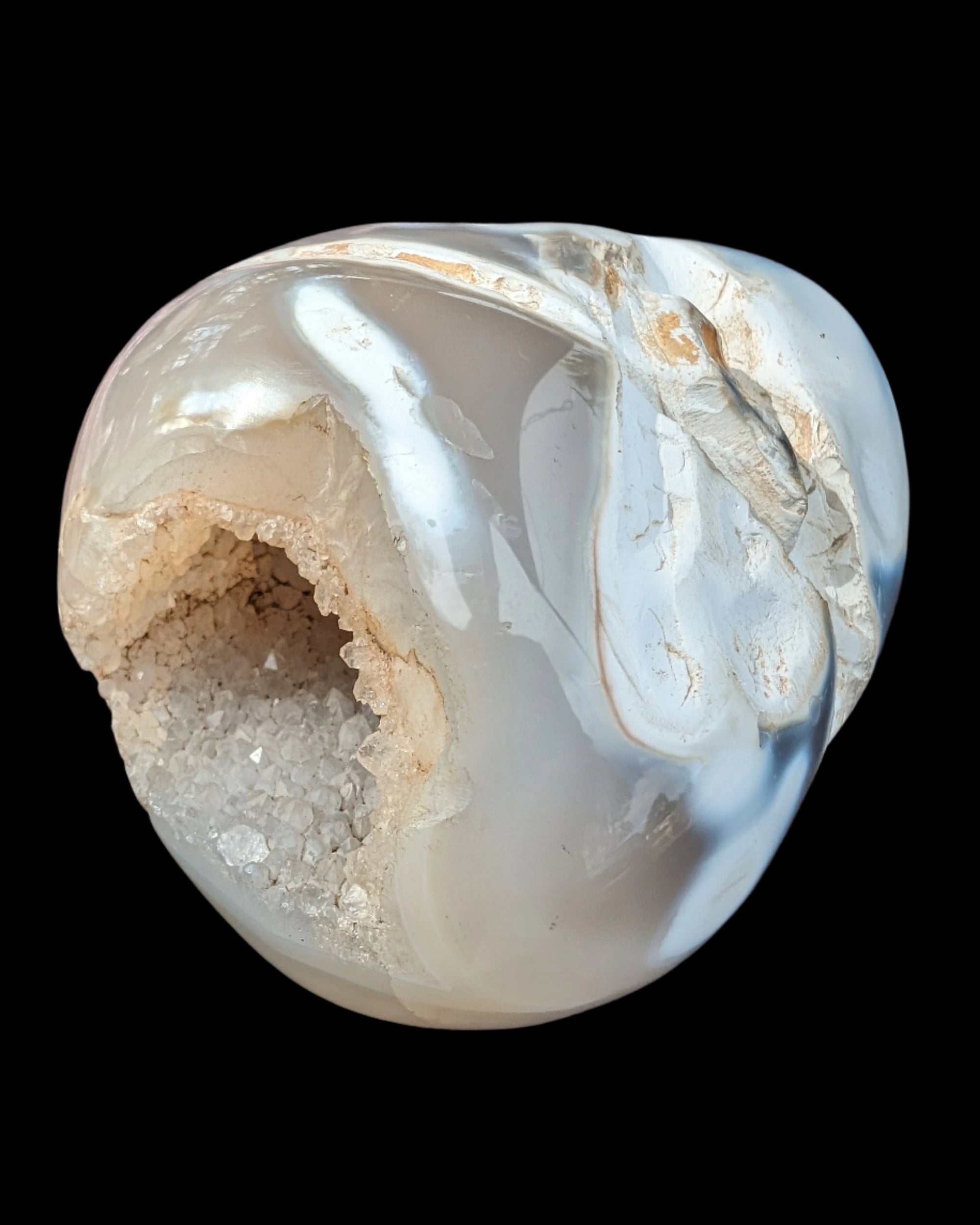 Agate geode 435g Rocks and Things