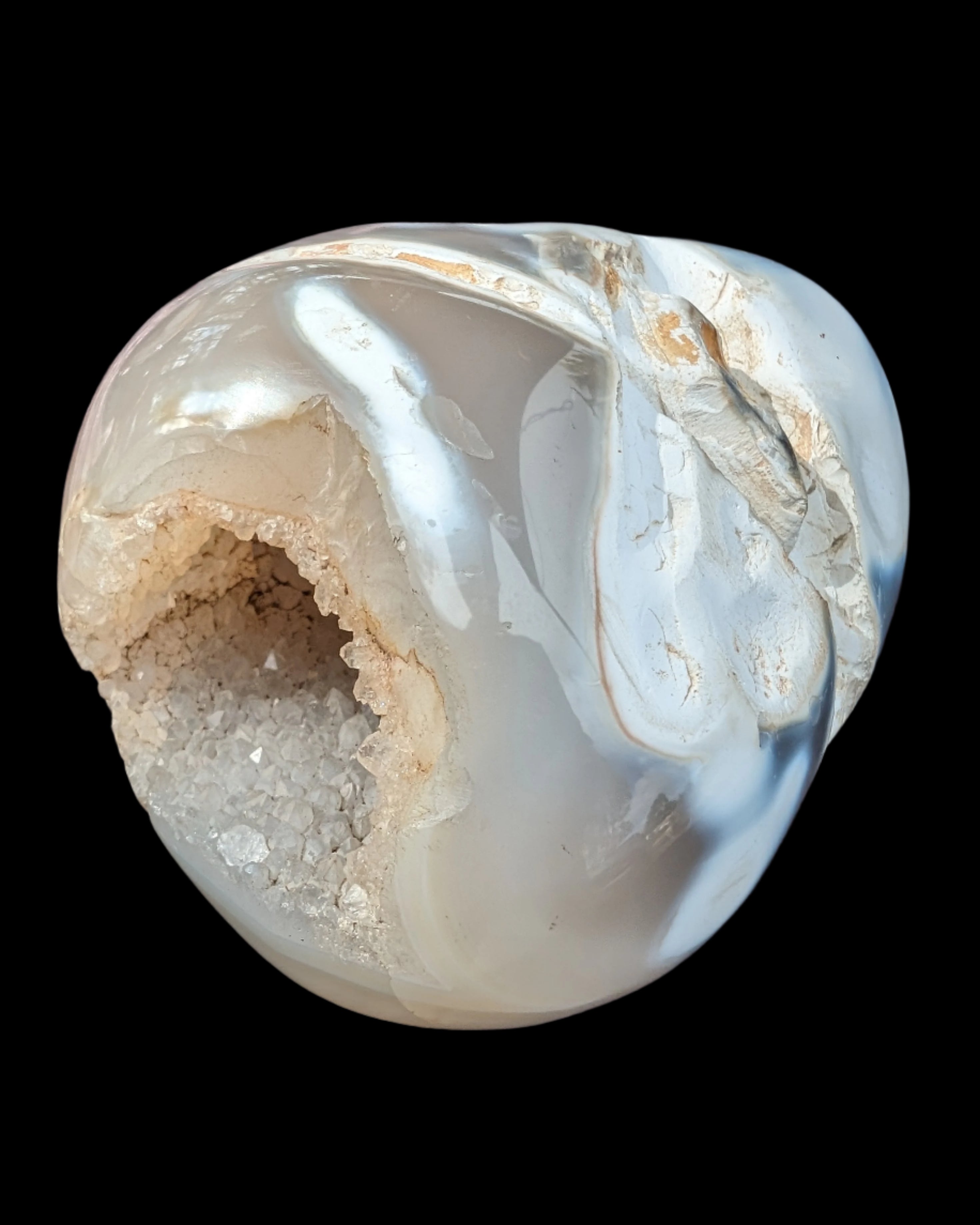 Agate geode 435g Rocks and Things