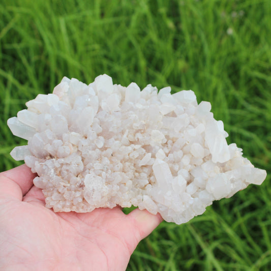 Clear Quartz cluster 750g Rocks and Things