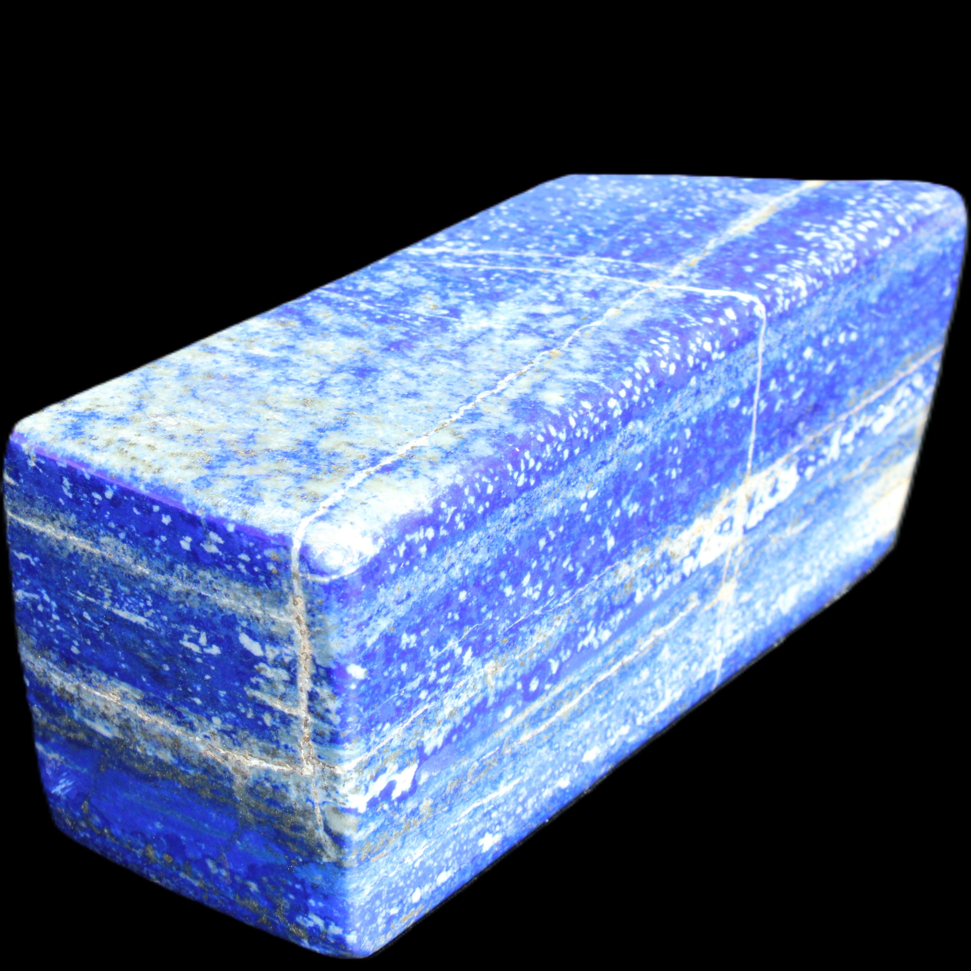 Lapis Lazuli freeform 134*53*51mm 935g in sunlight - Rocks and Things Store