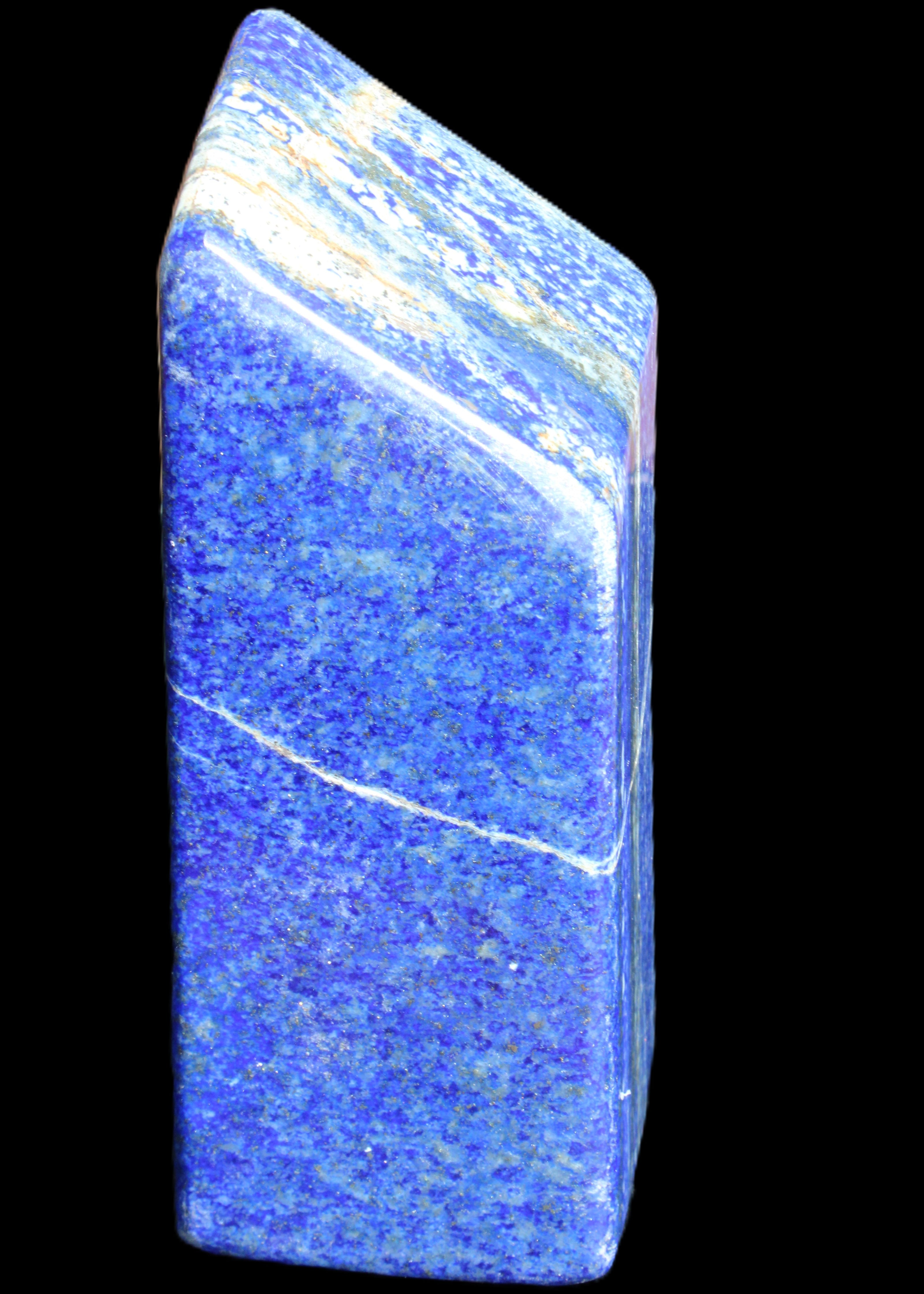 Lapis Lazuli freeform 134*53*51mm 935g in sunlight - Rocks and Things Store