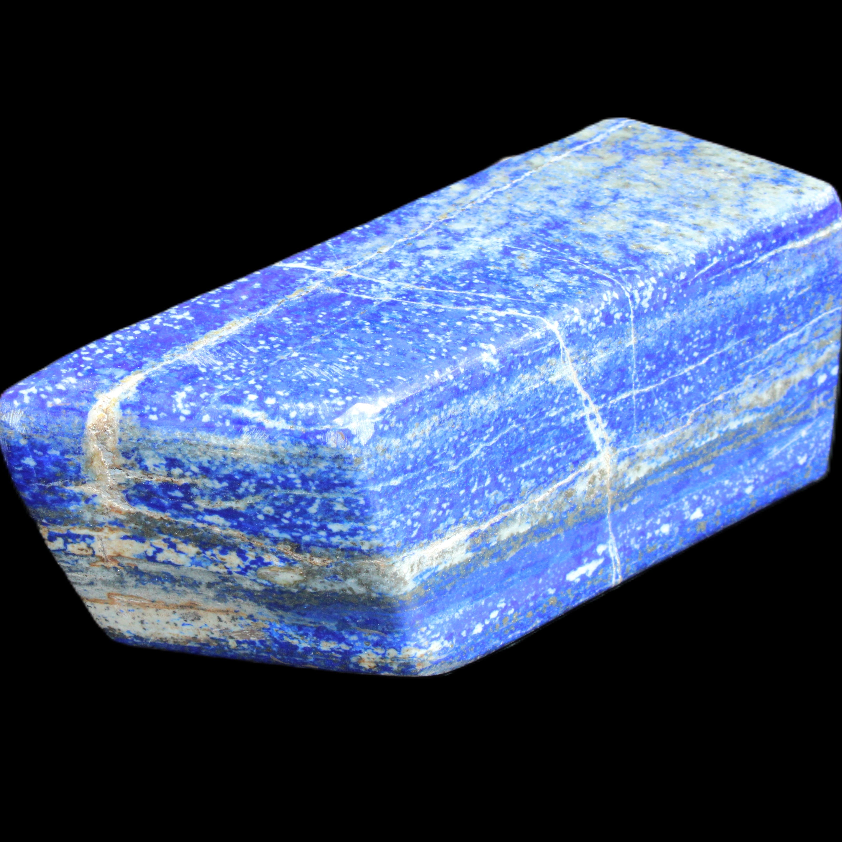 Lapis Lazuli freeform 134*53*51mm 935g in sunlight - Rocks and Things Store