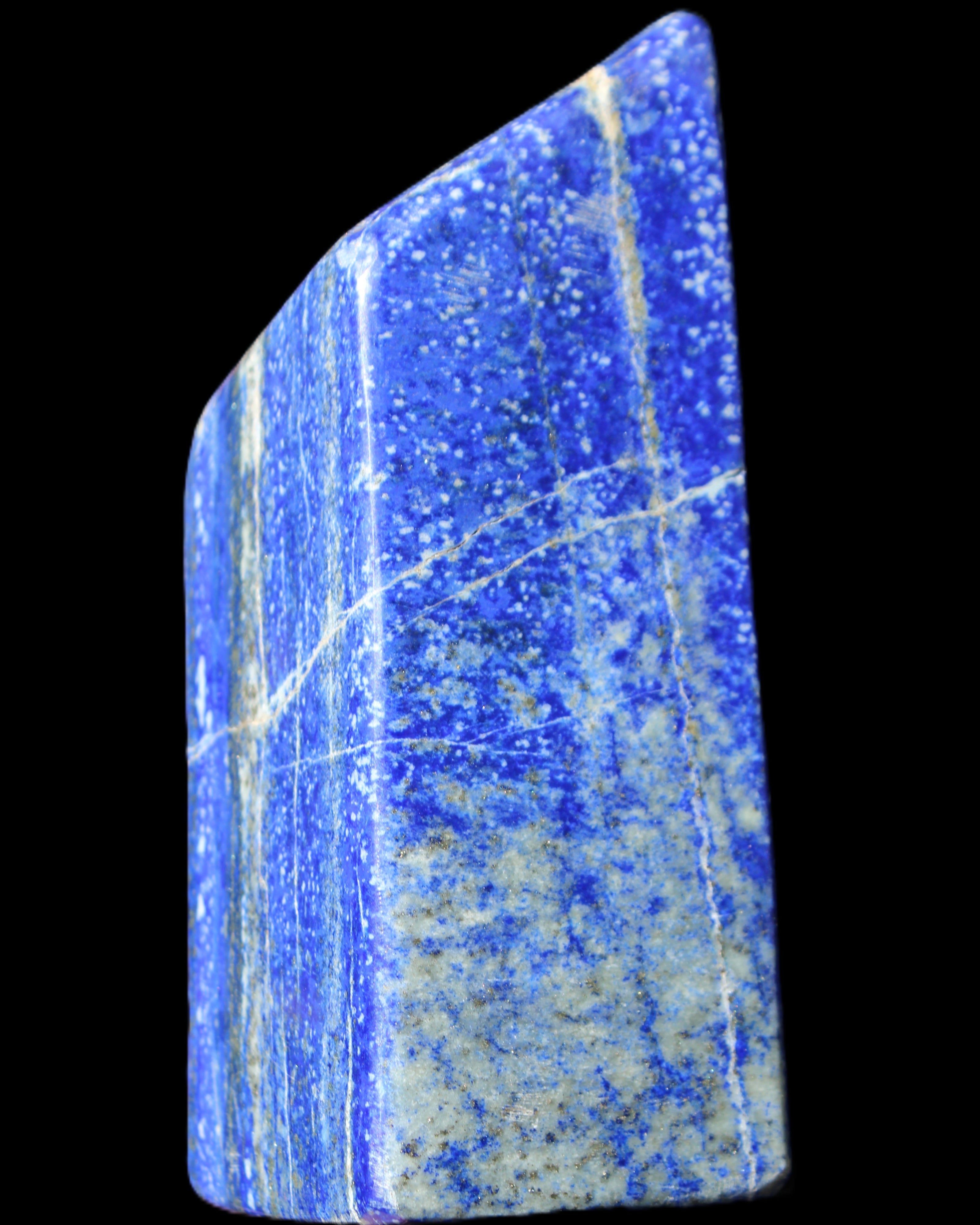 Lapis Lazuli freeform 134*53*51mm 935g in sunlight - Rocks and Things Store