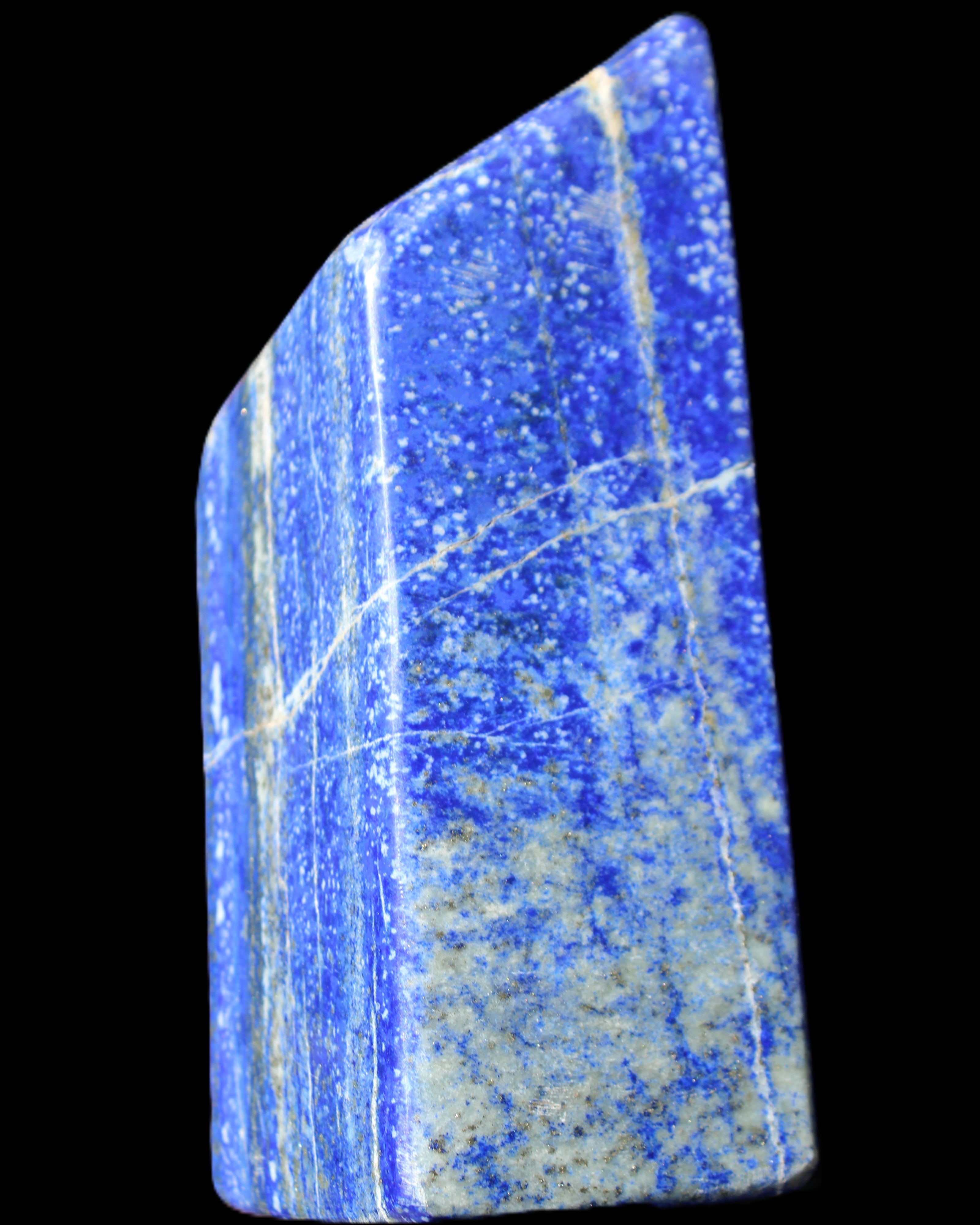Lapis Lazuli freeform 134*53*51mm 935g in sunlight - Rocks and Things Store