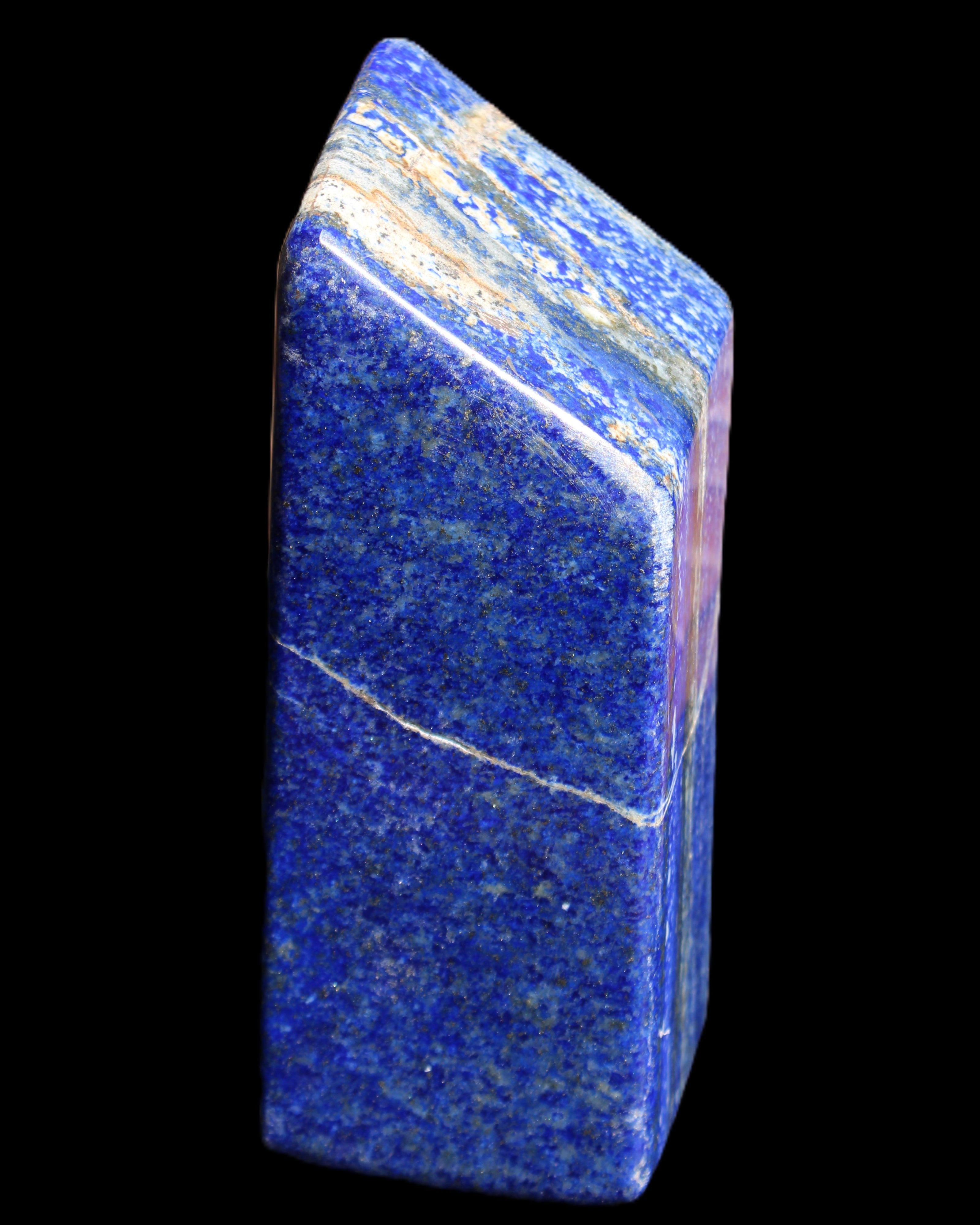 Lapis Lazuli freeform 134*53*51mm 935g in sunlight - Rocks and Things Store