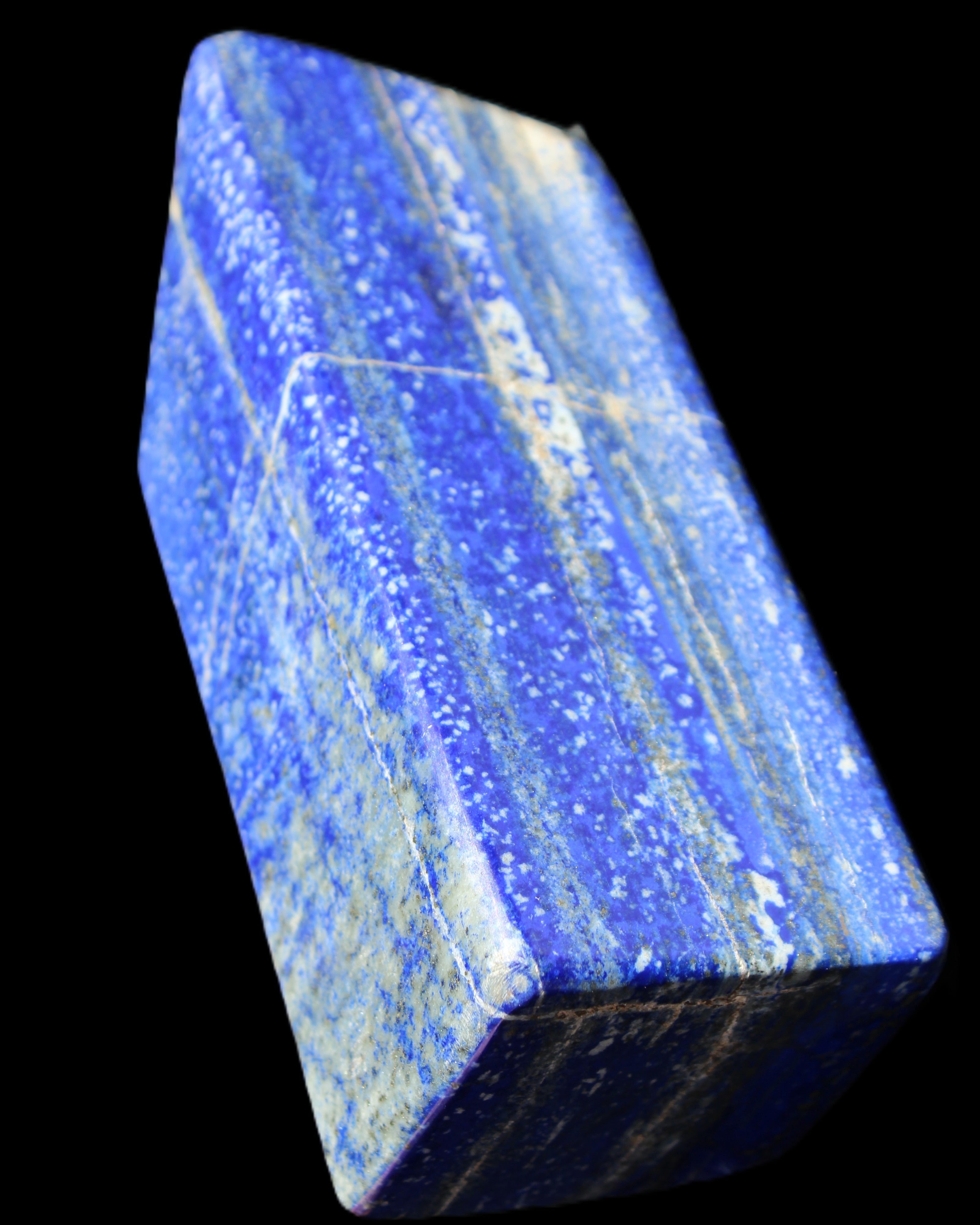 Lapis Lazuli freeform 134*53*51mm 935g in sunlight - Rocks and Things Store