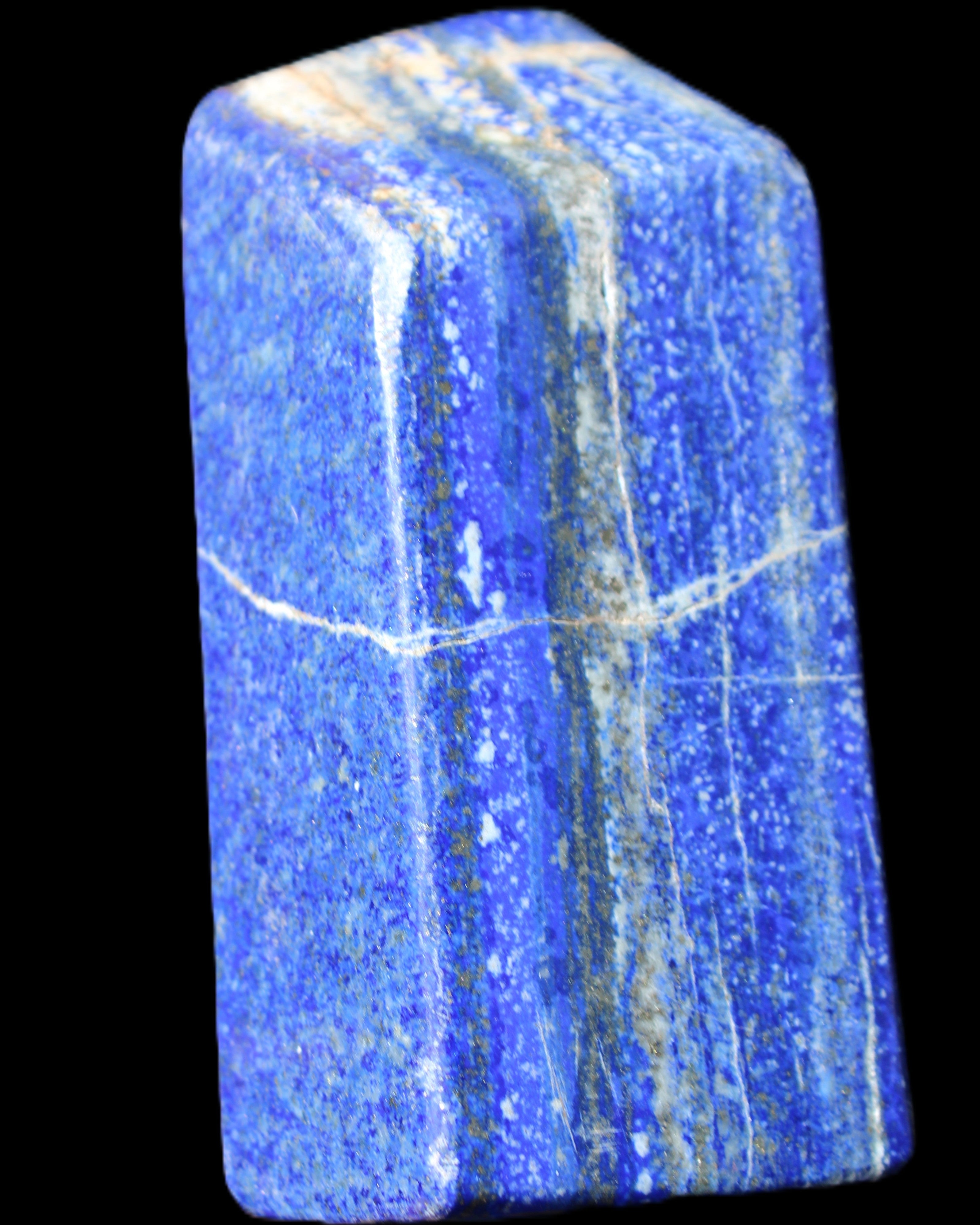 Lapis Lazuli freeform 134*53*51mm 935g in sunlight - Rocks and Things Store