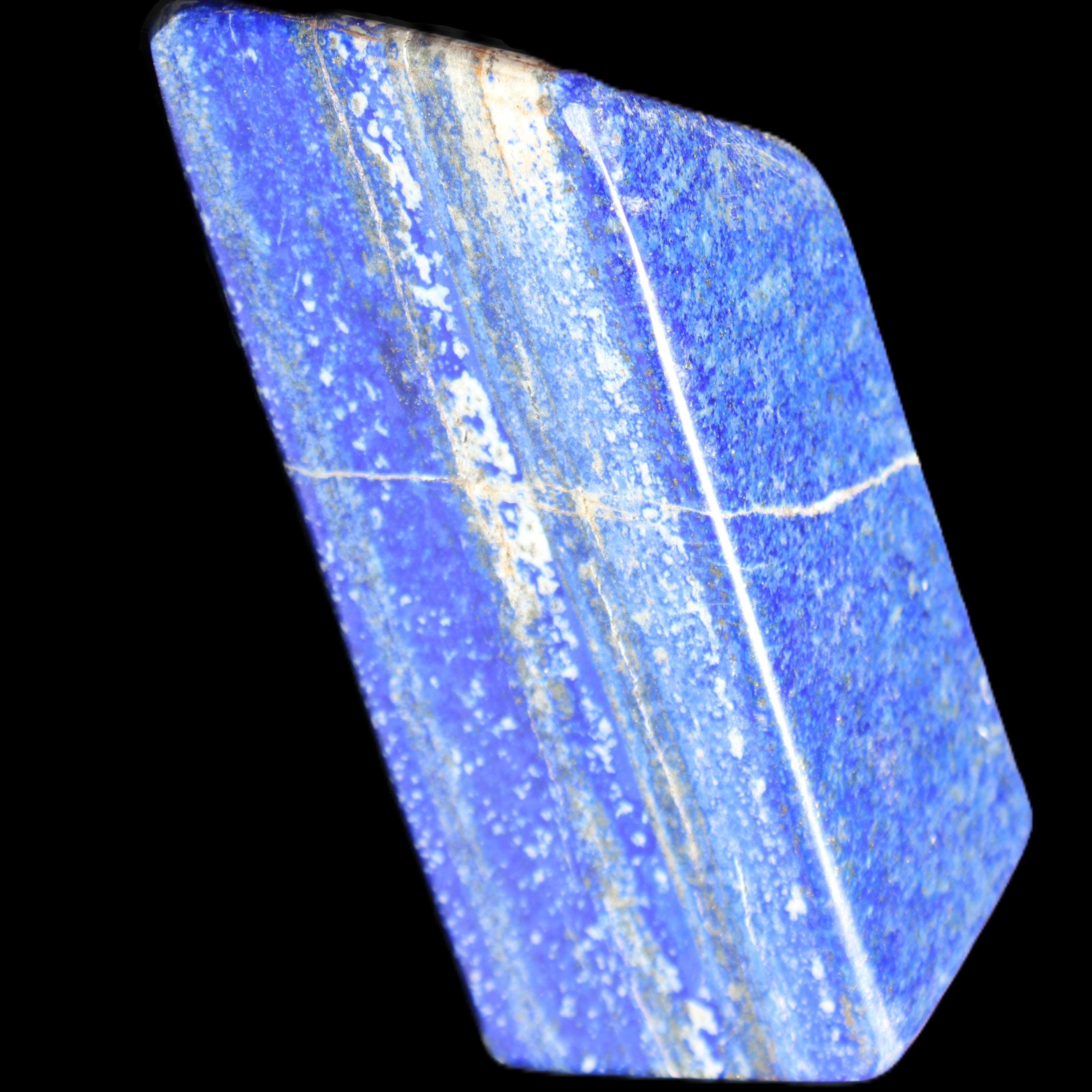 Lapis Lazuli freeform 134*53*51mm 935g in sunlight - Rocks and Things Store