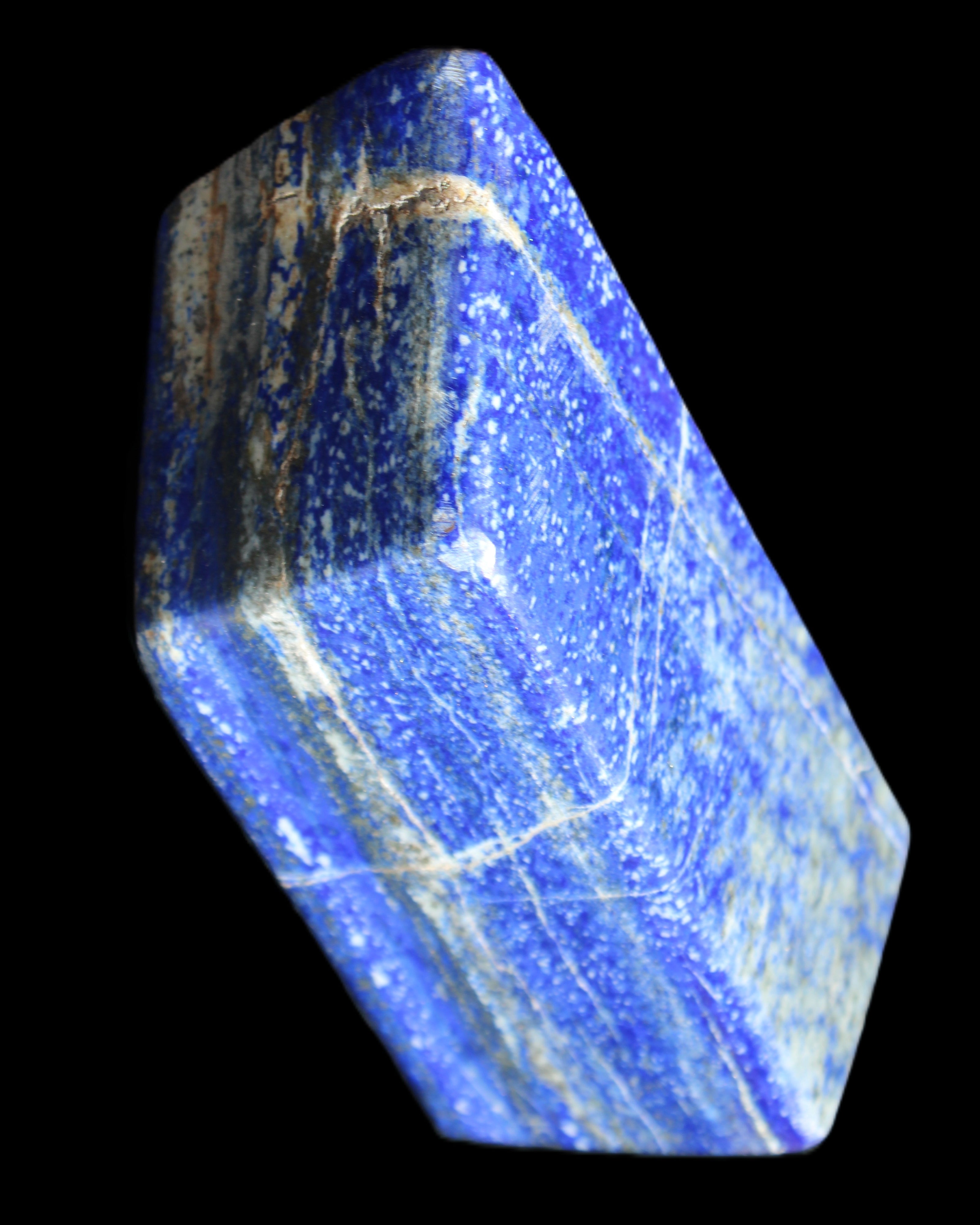 Lapis Lazuli freeform 134*53*51mm 935g in sunlight - Rocks and Things Store
