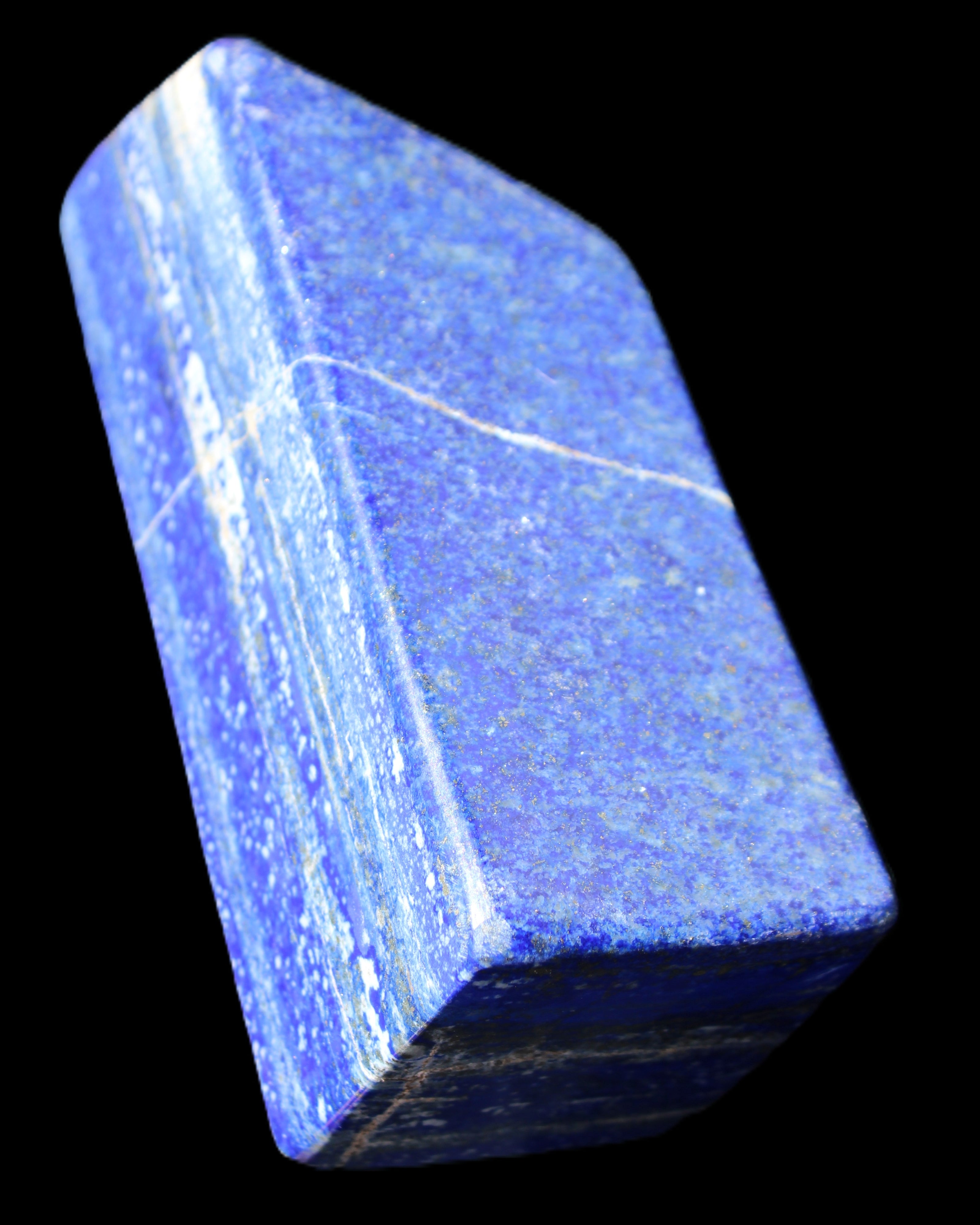 Lapis Lazuli freeform 134*53*51mm 935g in sunlight - Rocks and Things Store