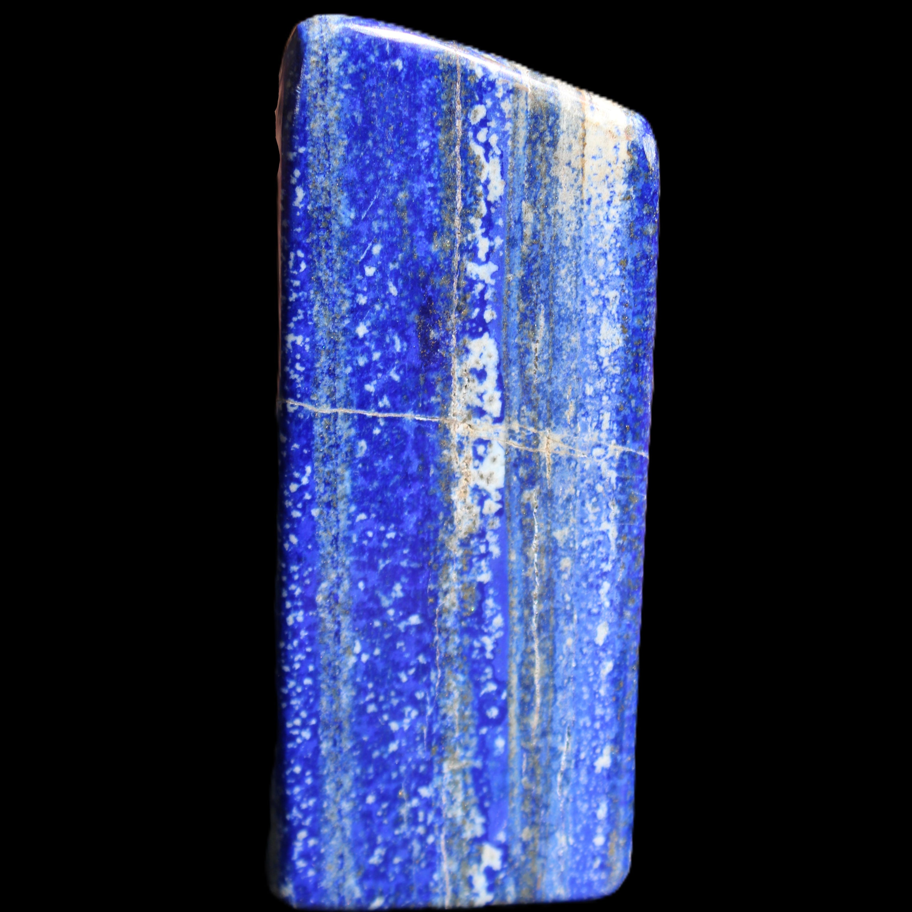 Lapis Lazuli freeform 134*53*51mm 935g in sunlight - Rocks and Things Store
