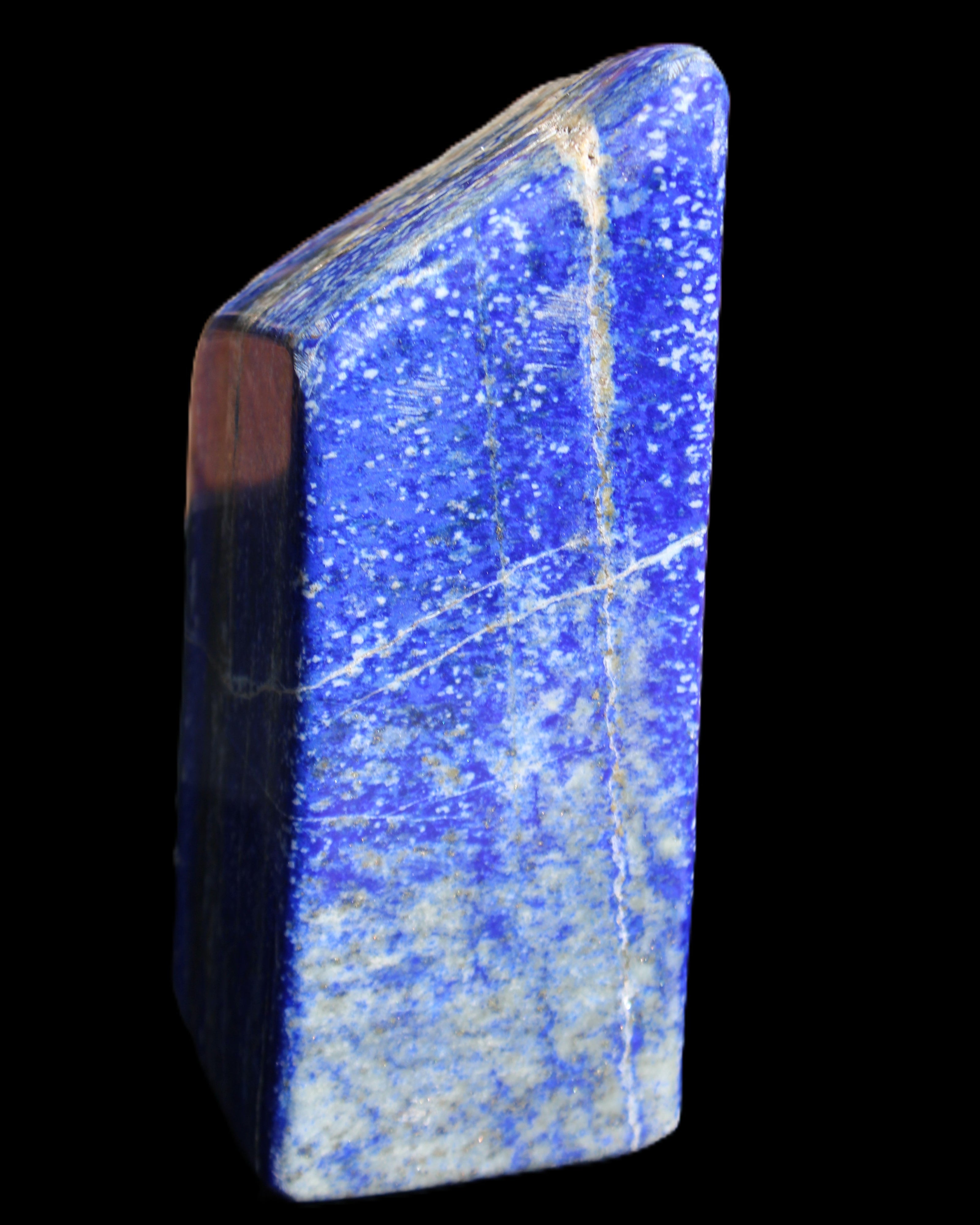 Lapis Lazuli freeform 134*53*51mm 935g in sunlight - Rocks and Things Store
