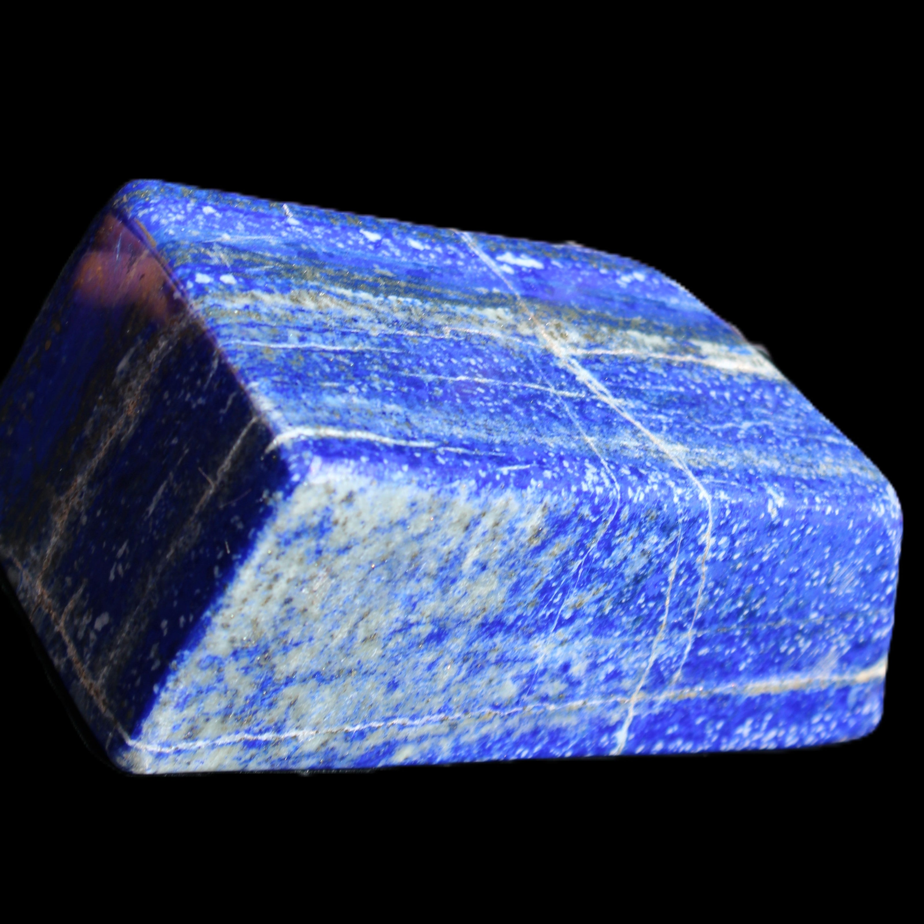 Lapis Lazuli freeform 134*53*51mm 935g in sunlight - Rocks and Things Store