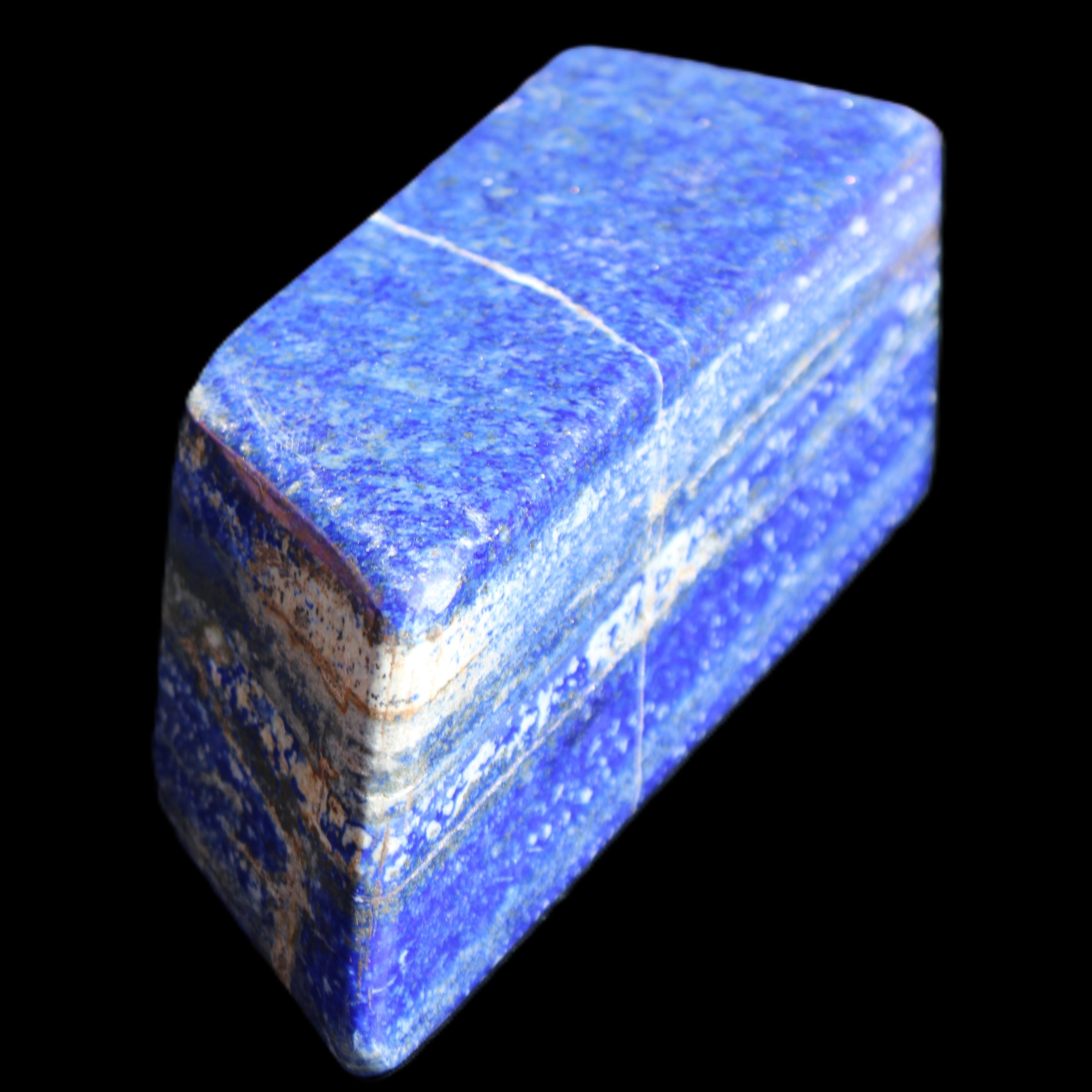 Lapis Lazuli freeform 134*53*51mm 935g in sunlight - Rocks and Things Store