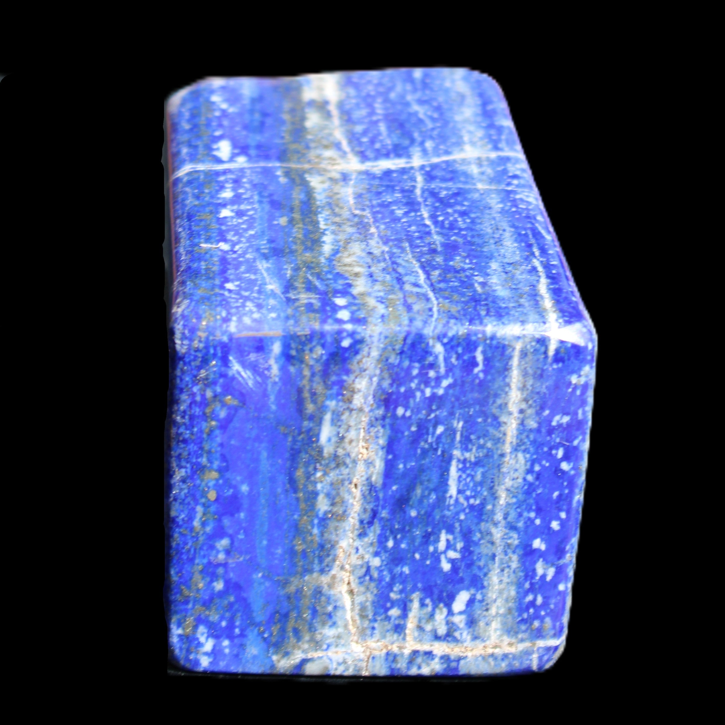 Lapis Lazuli freeform 134*53*51mm 935g in sunlight - Rocks and Things Store
