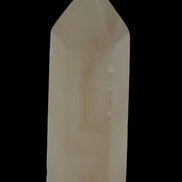 Yellow Calcite spar obelisk from Iceland 216g in sunlight - Rocks and Things Store
