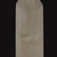 Yellow Calcite spar obelisk from Iceland 216g in sunlight Rocks and Things Store