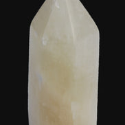 Yellow Calcite spar obelisk from Iceland 327g