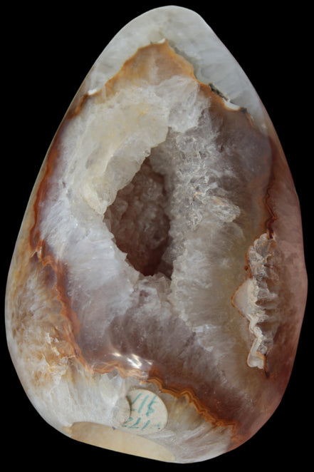 Chocolate Agate geode 470g - Rocks and Things Store