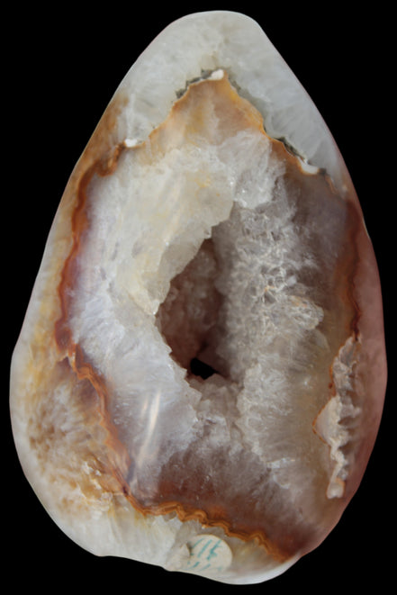 Chocolate Agate geode 470g - Rocks and Things Store
