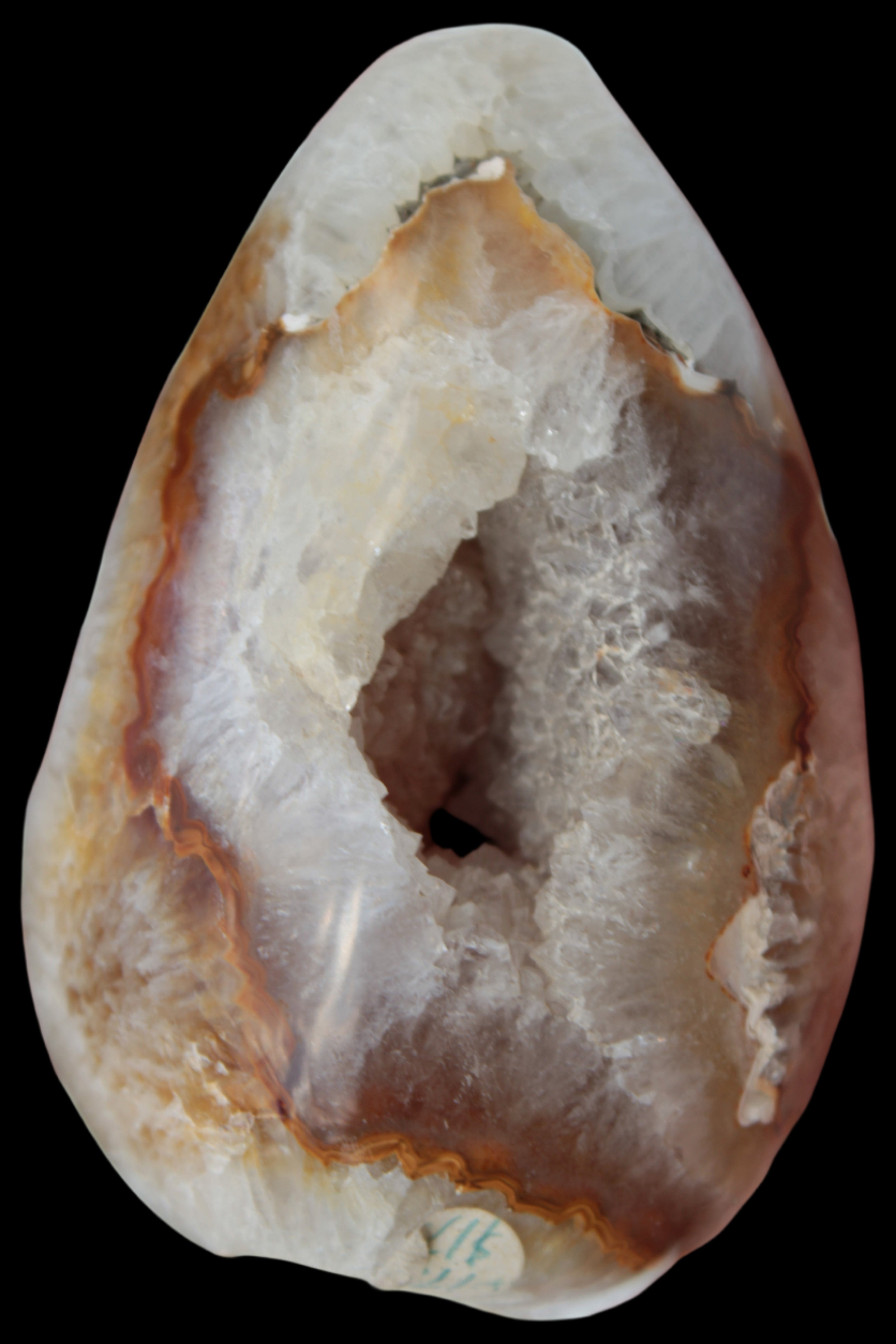 Chocolate Agate geode 470g - Rocks and Things Store