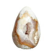 Chocolate Agate geode 470g - Rocks and Things Store