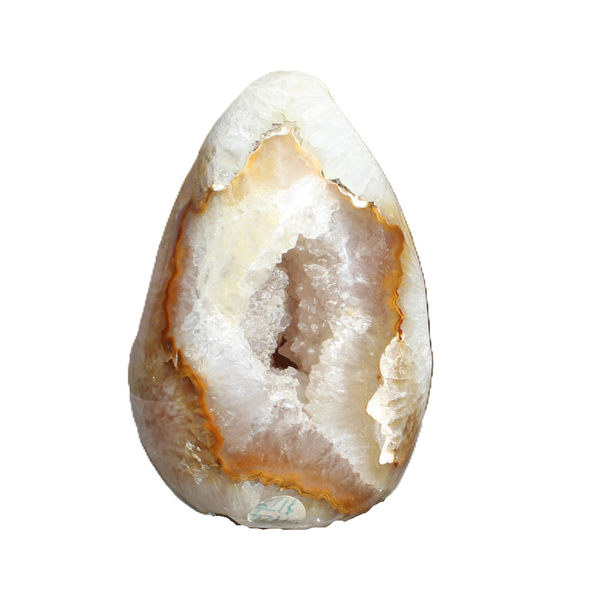 Chocolate Agate geode 470g - Rocks and Things Store