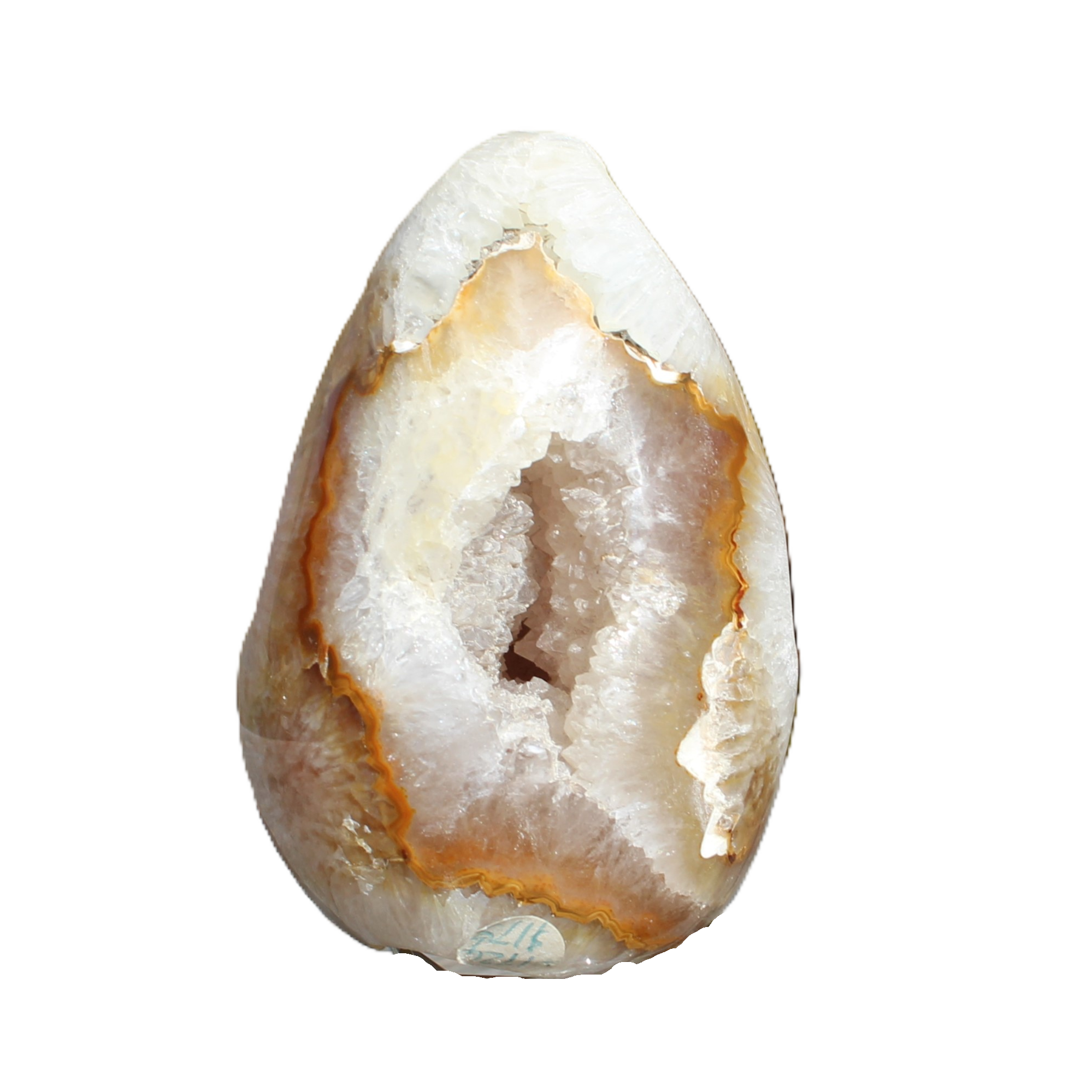 Chocolate Agate geode 470g - Rocks and Things Store