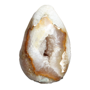 Chocolate Agate geode 470g - Rocks and Things Store