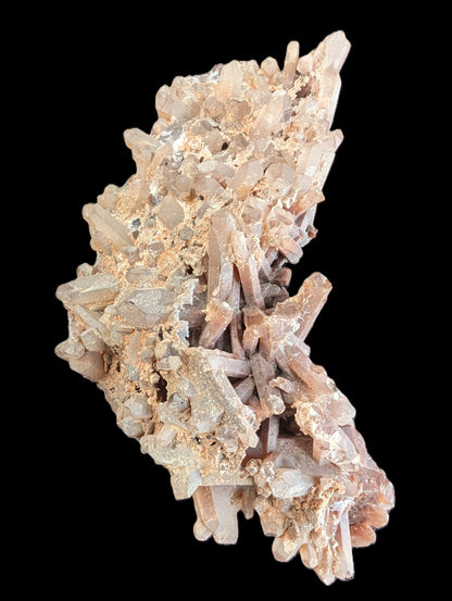 Tangerine Quartz cluster 344g Rocks and Things