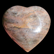 Black Moonstone heart 132g - Rocks and Things Store