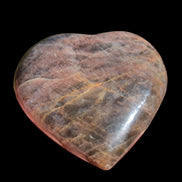 Black Moonstone heart 132g - Rocks and Things Store