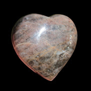 Black Moonstone heart 132g - Rocks and Things Store