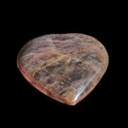 Black Moonstone heart 132g - Rocks and Things Store