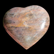 Black Moonstone heart 132g - Rocks and Things Store