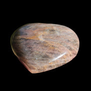 Black Moonstone heart 132g - Rocks and Things Store