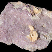 Purple Fluoritewith Calcite angel wings cluster 128g Rocks and Things