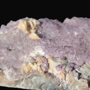 Purple Fluoritewith Calcite angel wings cluster 128g Rocks and Things