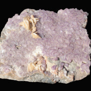 Purple Fluoritewith Calcite angel wings cluster 128g Rocks and Things