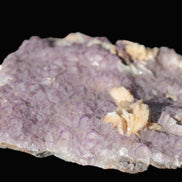 Purple Fluoritewith Calcite angel wings cluster 128g Rocks and Things