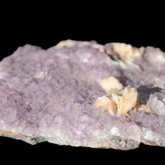 Purple Fluoritewith Calcite angel wings cluster 128g Rocks and Things