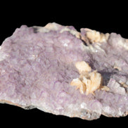 Purple Fluoritewith Calcite angel wings cluster 128g Rocks and Things